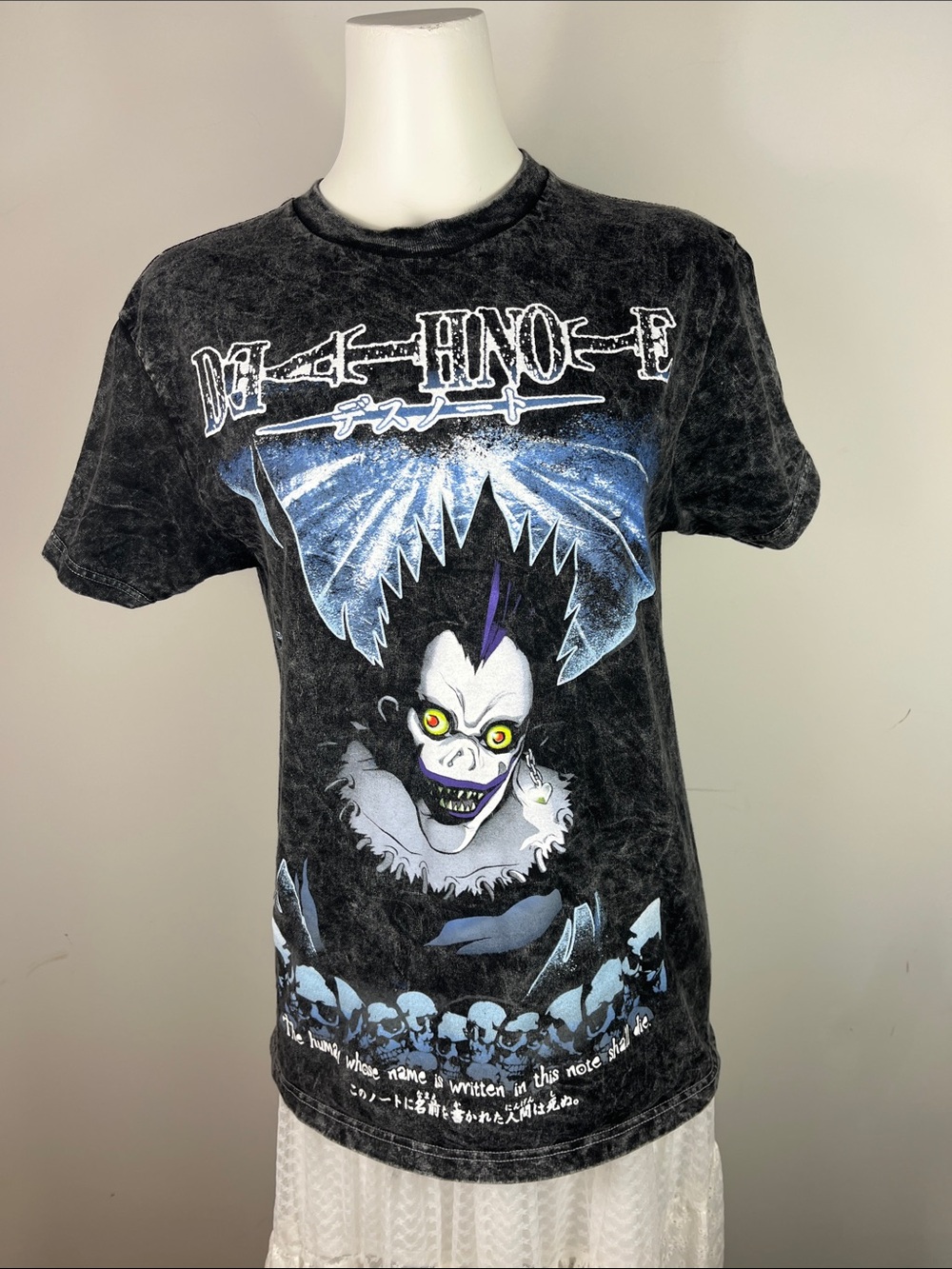 Death Note Graphic Short Sleeve Tee - Black
